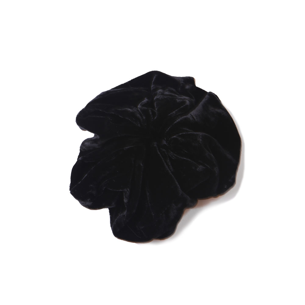 Velvet Scrunchie Black